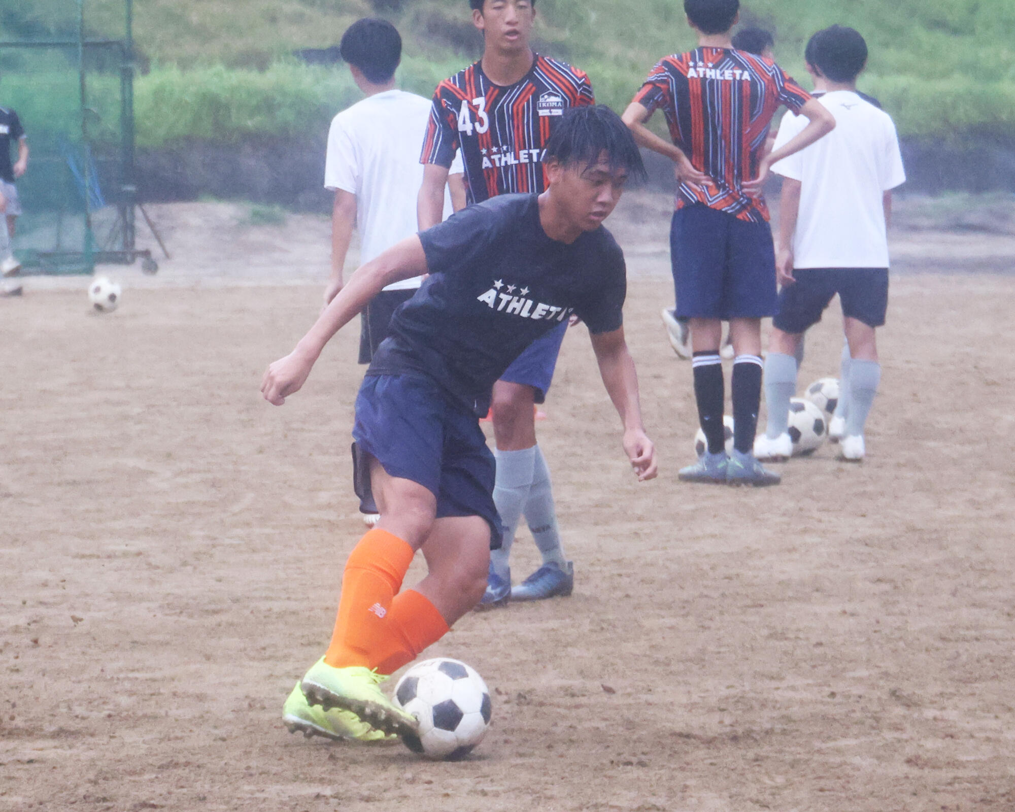 【生駒】『勉強とサッカーの両立を目指しているところに惹かれました』田中凌太が文武両道校を選んだ理由【進路】