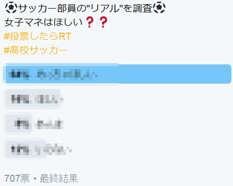 サッカー部員の