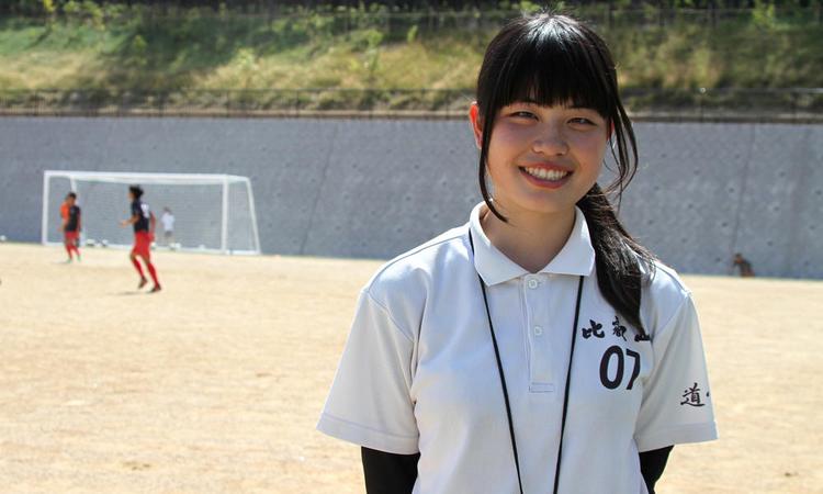 比叡山高校サッカー部のマネージャーさんにインタビュー！-PART1-