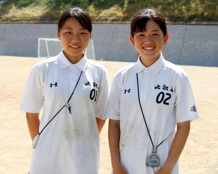 比叡山高校サッカー部のマネージャーさんにインタビュー！-PART2-