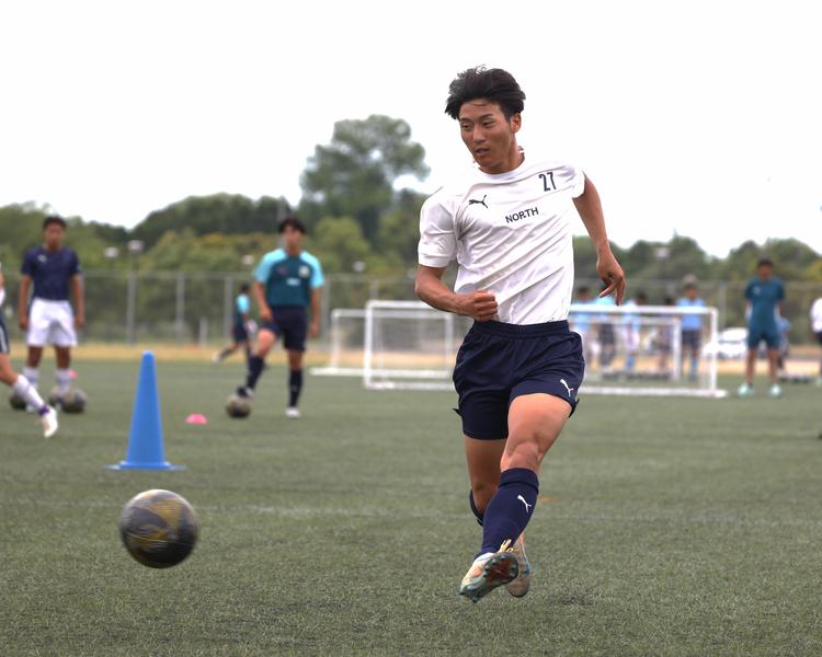 米子北選手権アップウェアー 米子北】『インターハイと選手権でお姉ちゃんを超えたい』成田天夢が